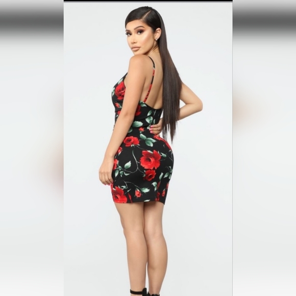 Floral Mind Code Minidress - Picture 2 of 8